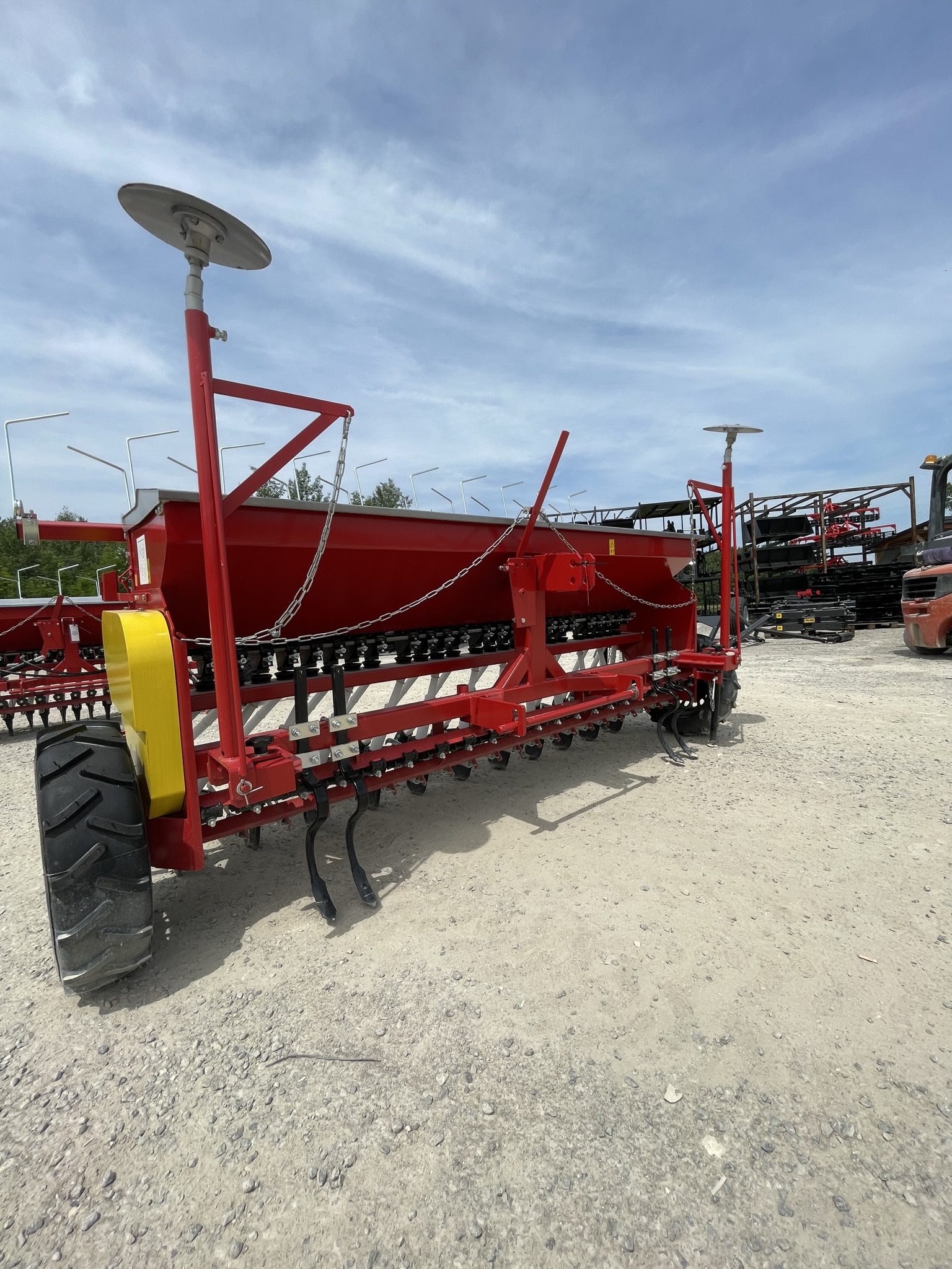 Siewnik Meprozet 3,0m S 107 znaczniki mechaniczne + pomost - obrazek 13